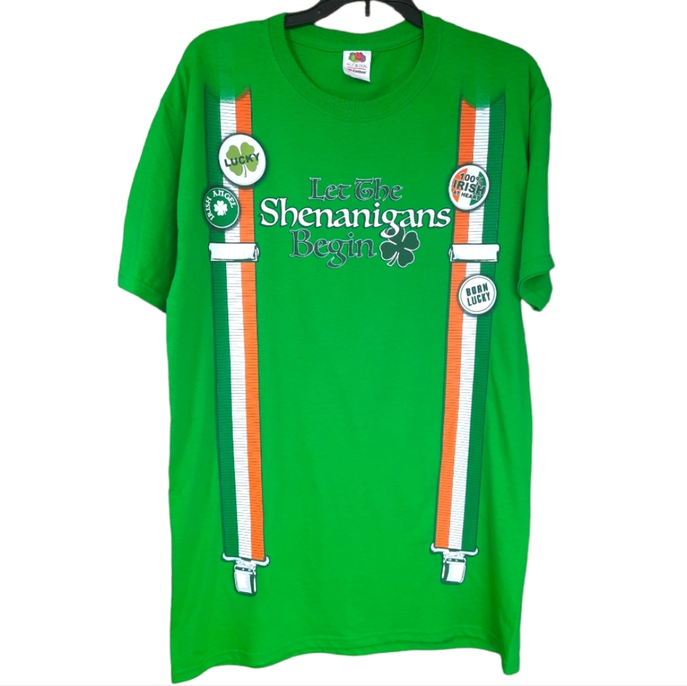 New St. Patrick's Irish Shenanigans tshirt size medium